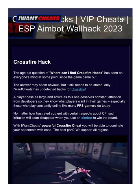 CrossFire Hacks free (Cheat 2023) ESP, Aimbot, Recoil.